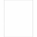 Bsc Preferred 8-1/2 x 11'' Glossy White Rectangle Laser Labels, 100PK S-15581